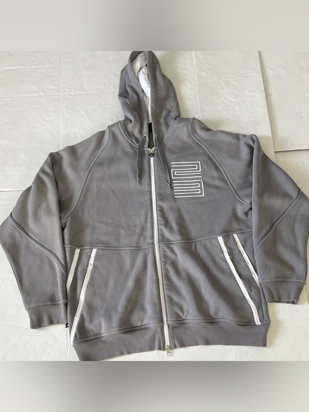 Vintage Air Jordan Cool Grey 11 Retro Sweater Xl Nike